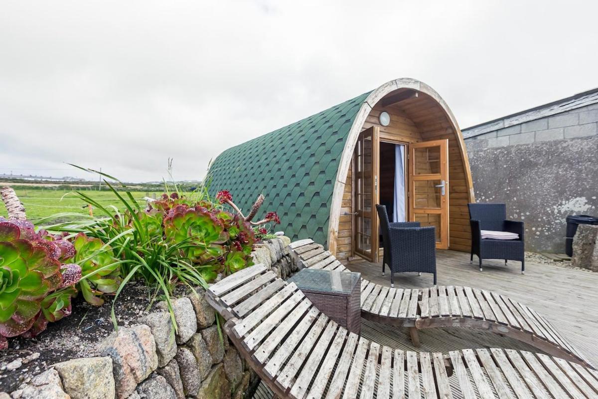 Cape Cornwall Pod With Vast Sea Views سانت جَست المظهر الخارجي الصورة